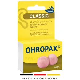 Беруши восковые OHROPAX Classic 12 шт.
